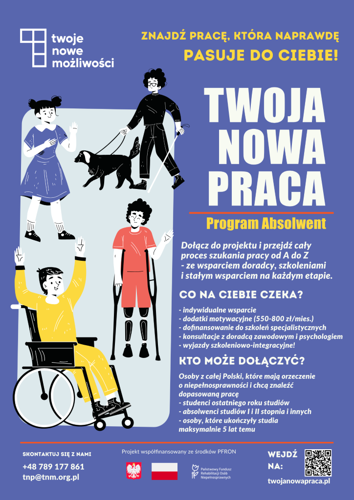 Plakat Twoja Nowa Praca