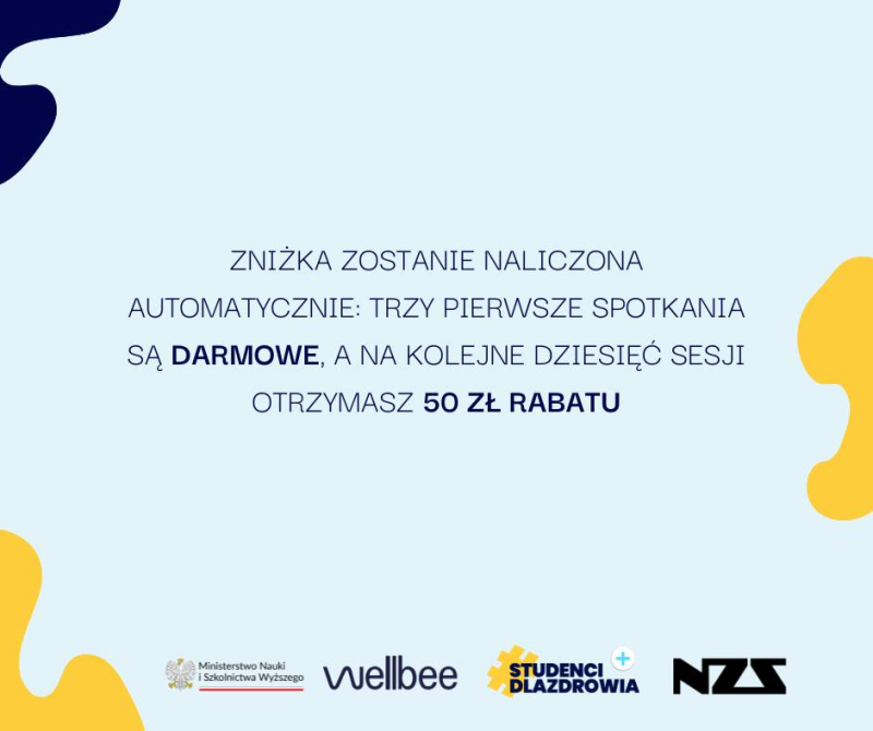Zniżka zostanie naliczona automatycznie